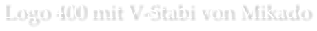 Logo 400 mit V-Stabi von Mikado